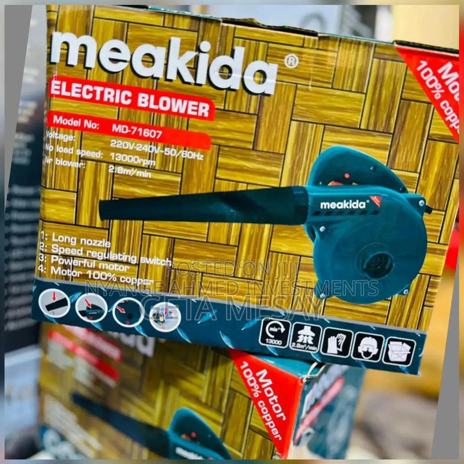 Powerful Handheld Electric Air Blower Vacuum Cleaner