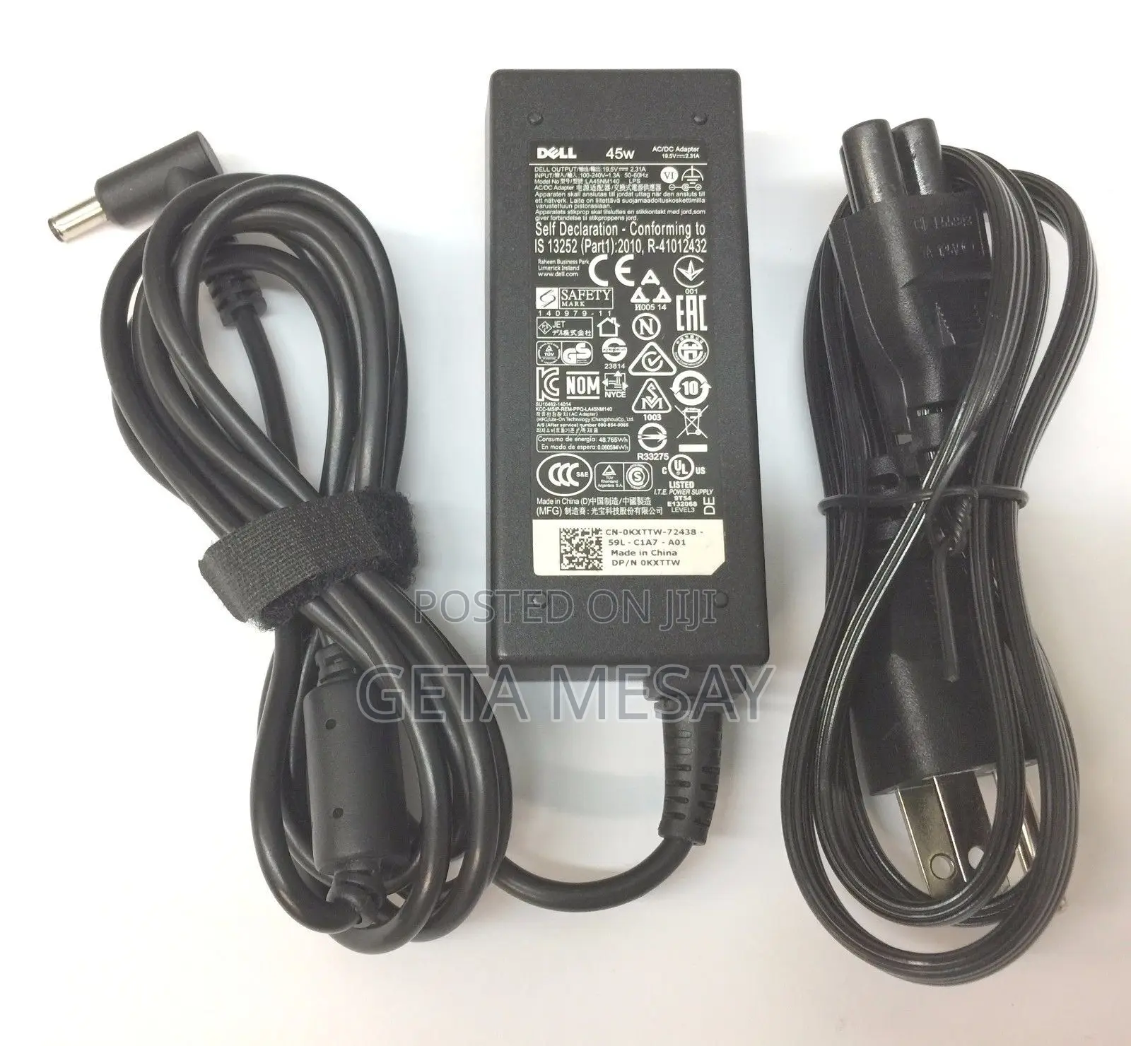 Dell Charger for Laptops 19.5v 2.3a 45w