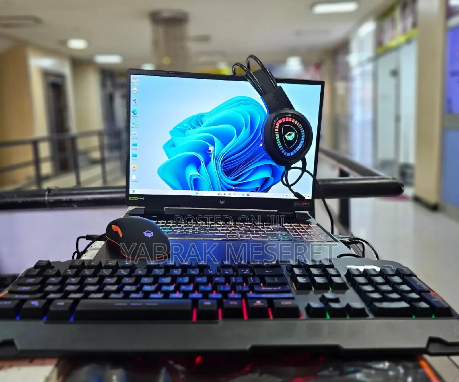 New Laptop Acer Predator Helios 300 18GB Intel Core I7 SSD 1T