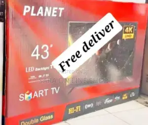 Planet 43" Uhd Smart Tv – 40,500 Etb