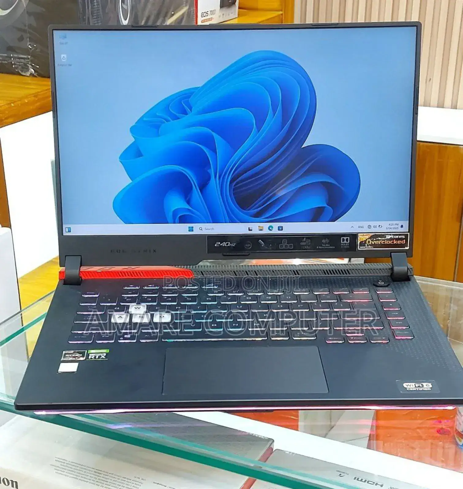 New Laptop Asus ROG Strix G15 16GB AMD Ryzen 9 SSD 1T