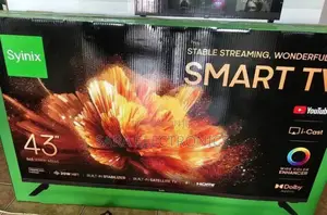 Syinix 43" Smart Android Tv – 43,500 Etb