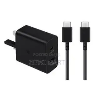 Photo - Pd 35w Two-Port Charger Usb-C Usb-a Samsung