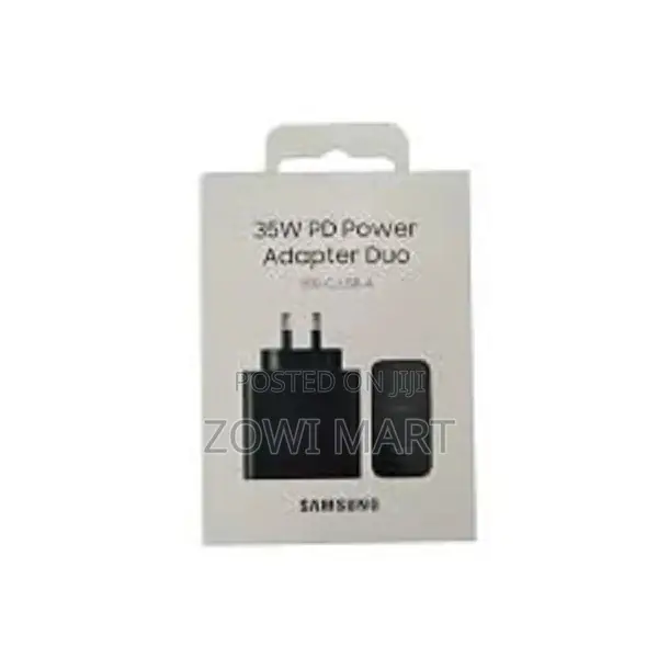 Pd 35w Two-Port Charger Usb-C Usb-a Samsung