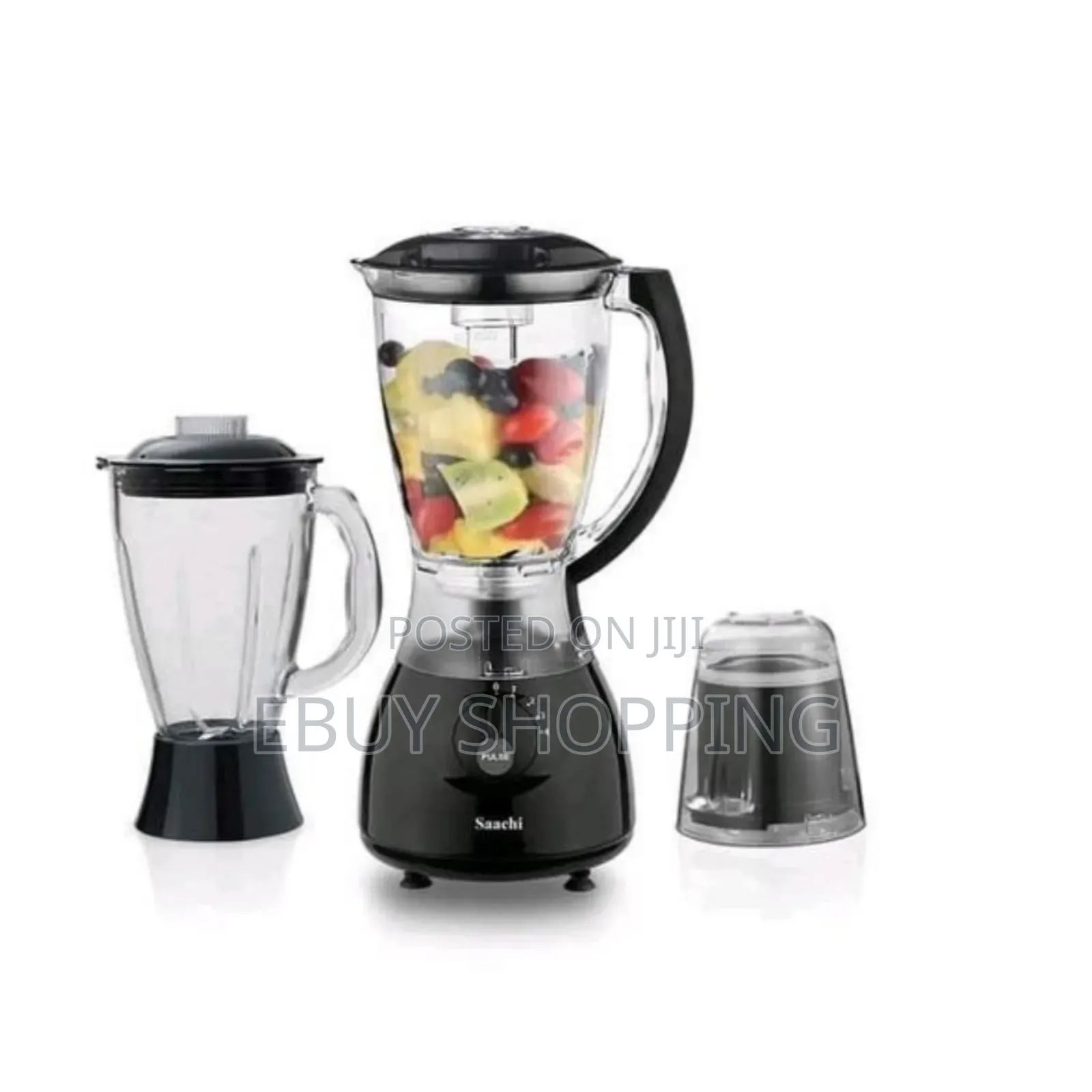 # 1.5 Litres Capacity Plastic Jar Saachi 3 in 1 Blender
