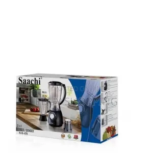 # 1.5 Litres Capacity Plastic Jar Saachi 3 in 1 Blender