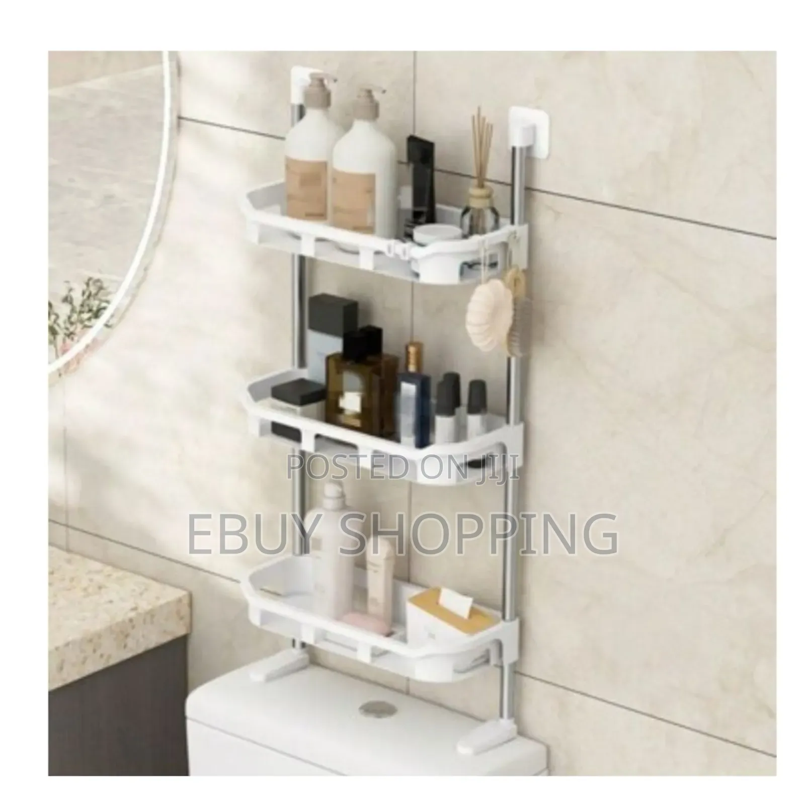 Decorative Bathroom Organizer – Holds Plants Essentials