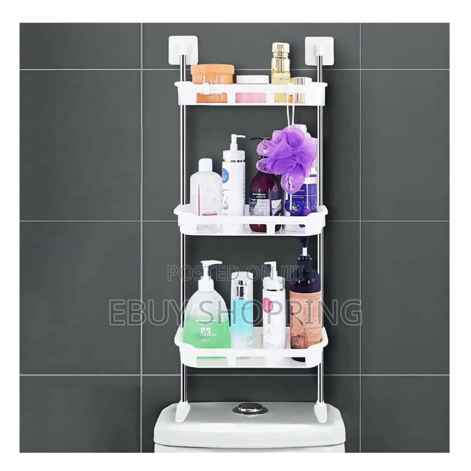 Decorative Bathroom Organizer – Holds Plants Essentials