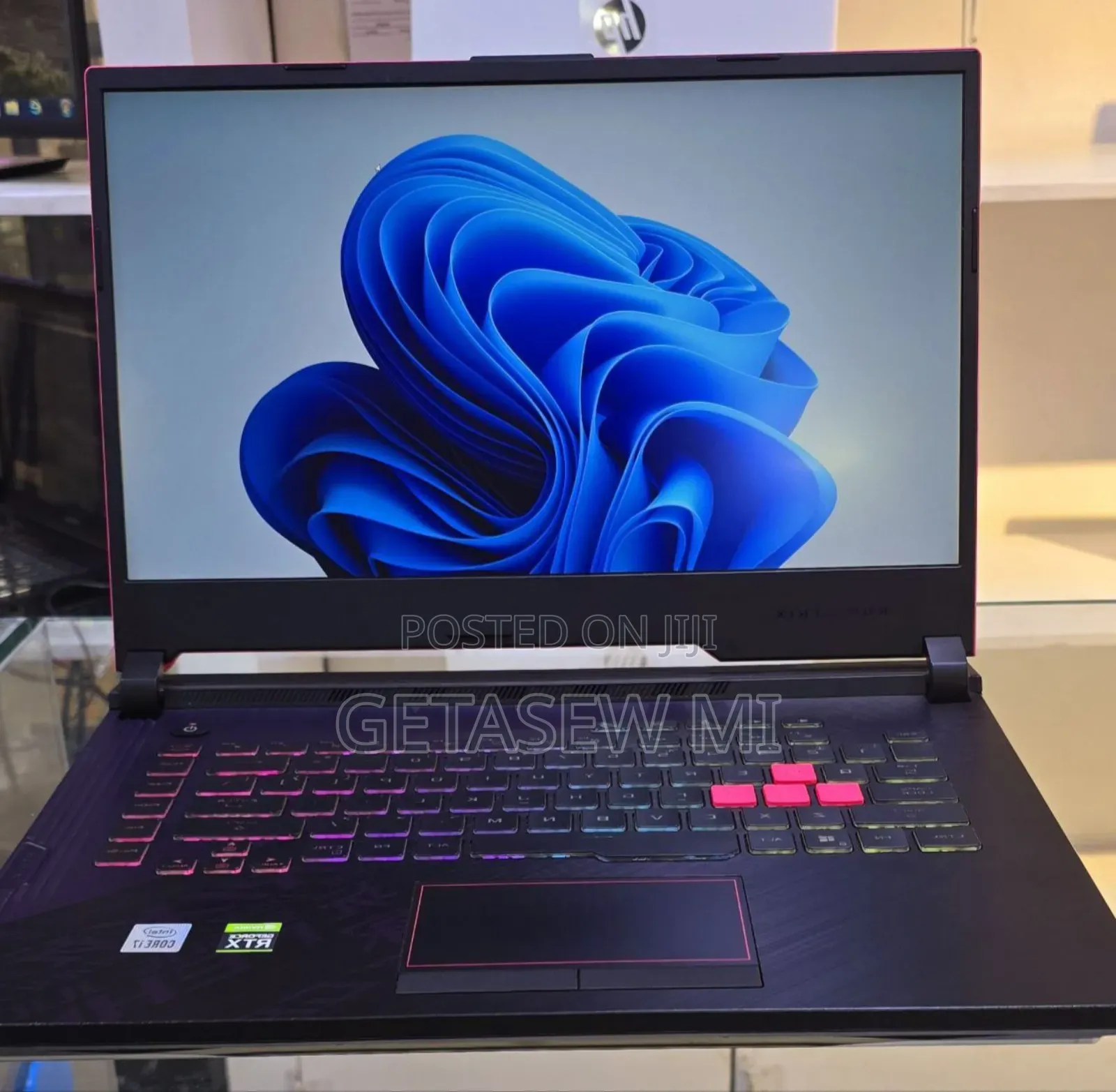 New Laptop Asus ROG Strix G15 16GB Intel Core I7 SSD 1T