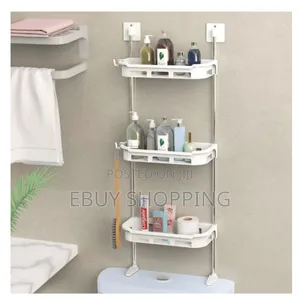 Photo - Easy-Clean Over Toilet Shelf – Rustproof Long-Lasting