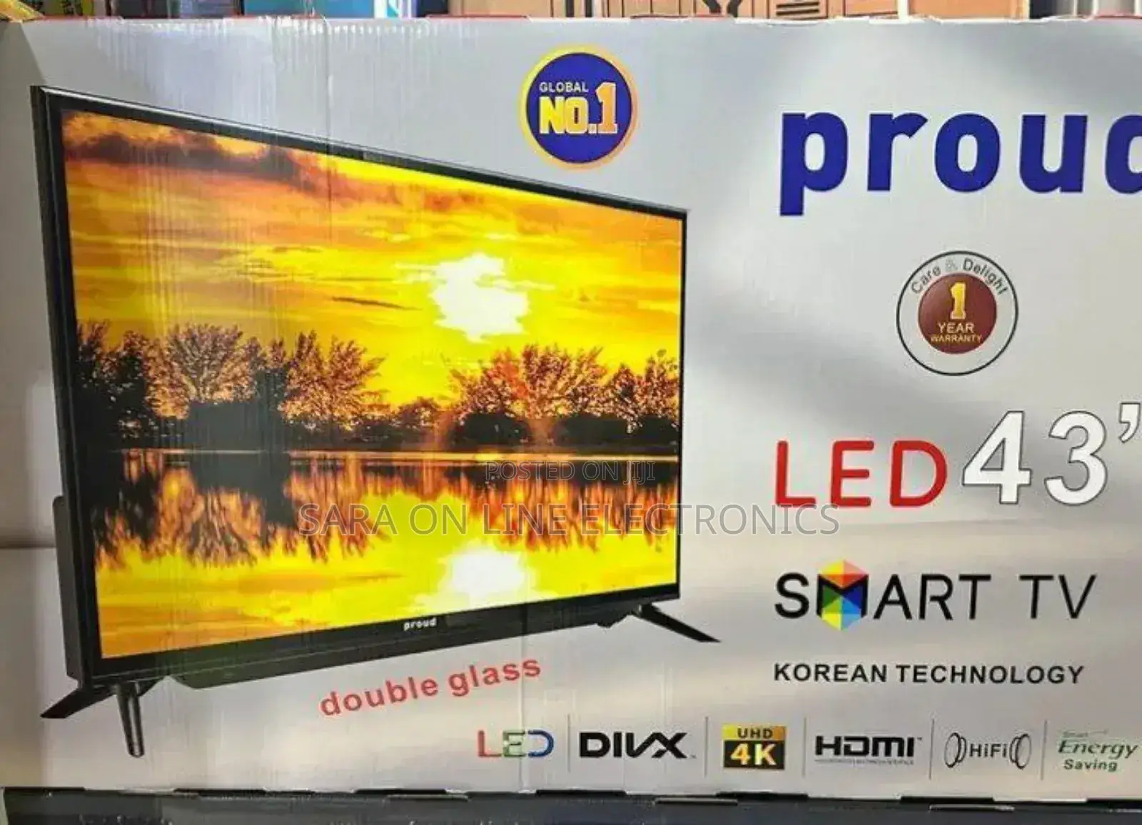 Proud 43" Smart Android Tv