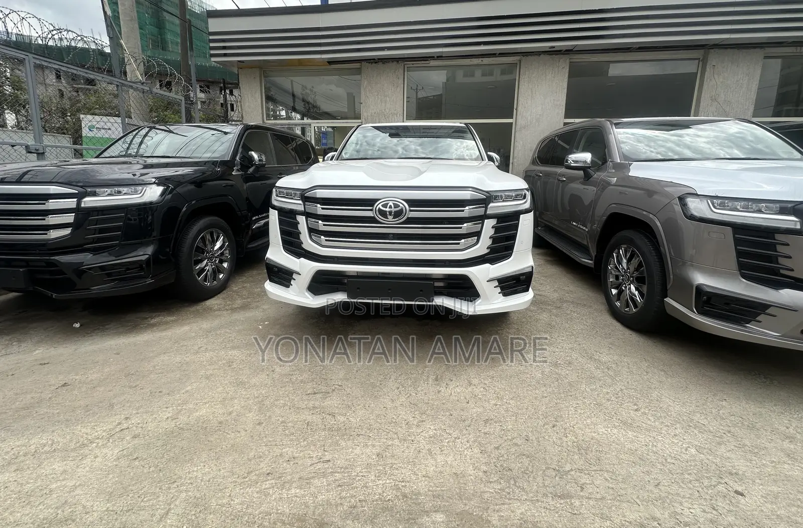 New Toyota Land Cruiser 2023 White
