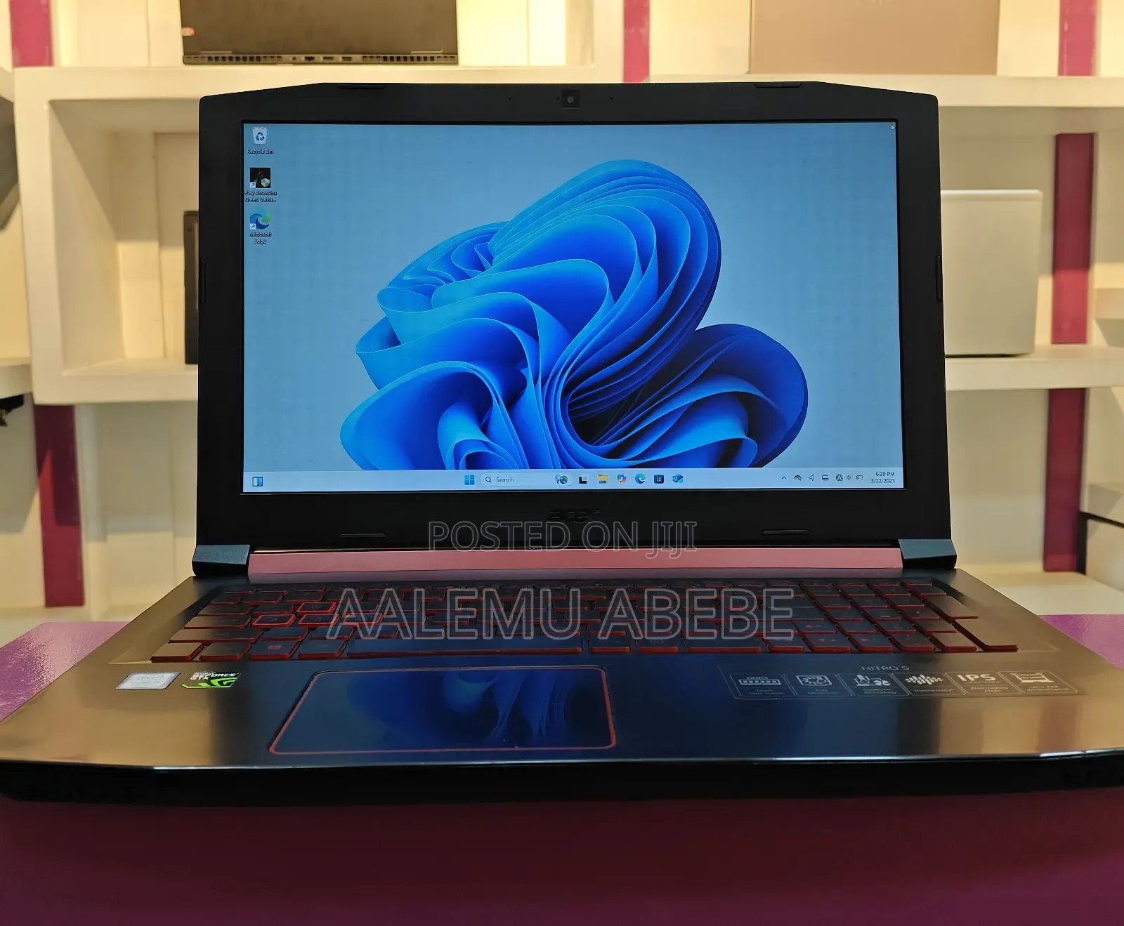 New Laptop Acer Nitro 5 8GB Intel Core I5 SSHD+SSD 256GB