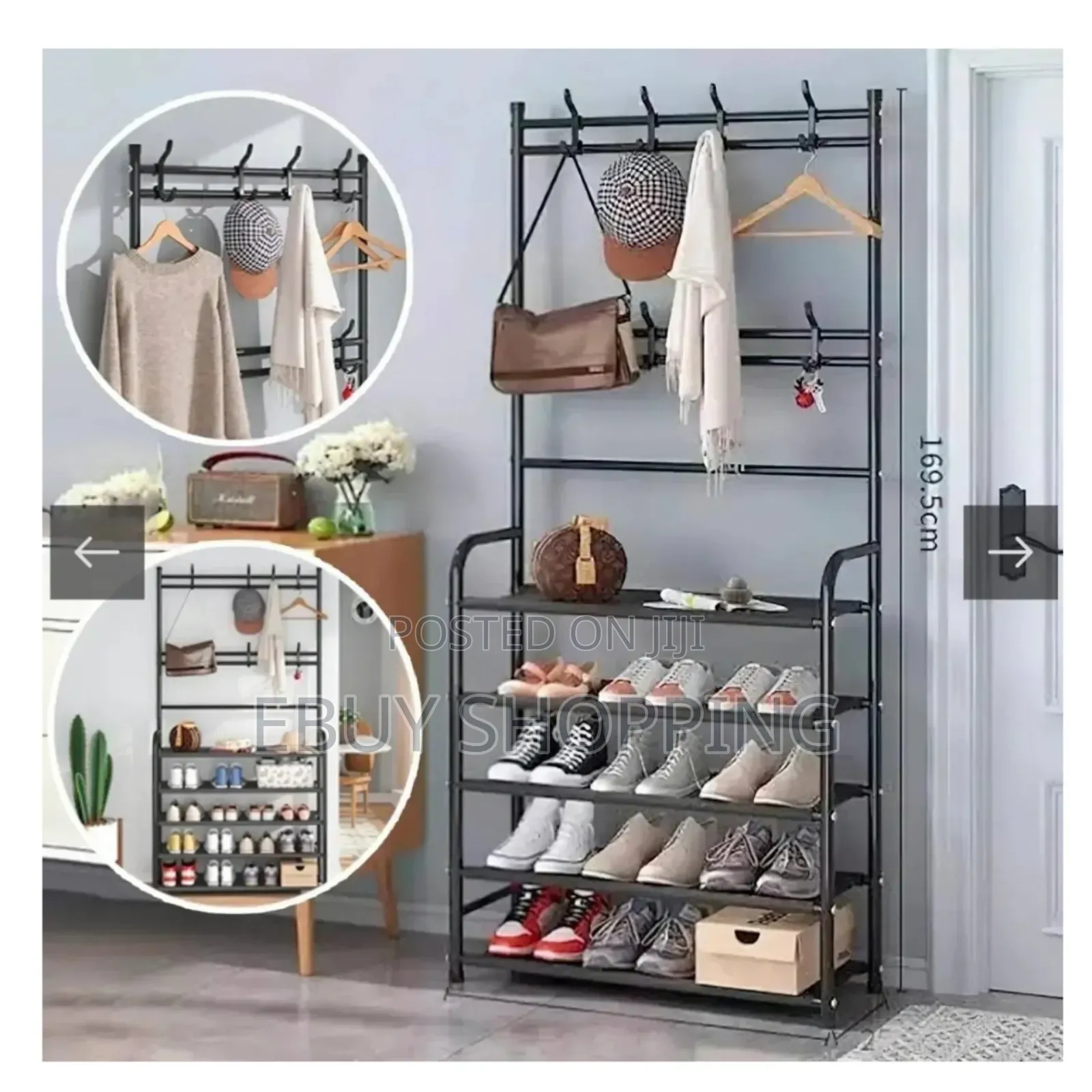 # Easy Instalation New Simple Floor Clothes Rack