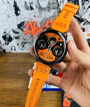 Germany Sport Edition Smart Watch (With Three Straps)