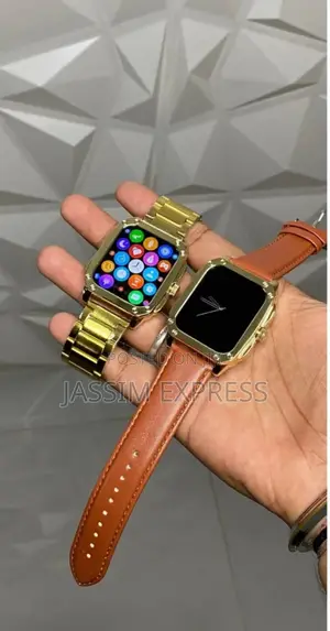 Photo - Fossil Smartwatch(Gold Strap Edition With Wireless Charging)