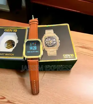 Fossil Smartwatch(Gold Strap Edition With Wireless Charging)