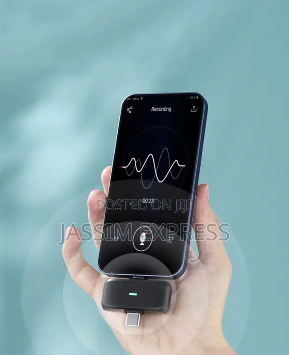 በ100 ሜትር ርቀት ውስጥ መስራት የሚቺል Omni Directional Dual Microphone