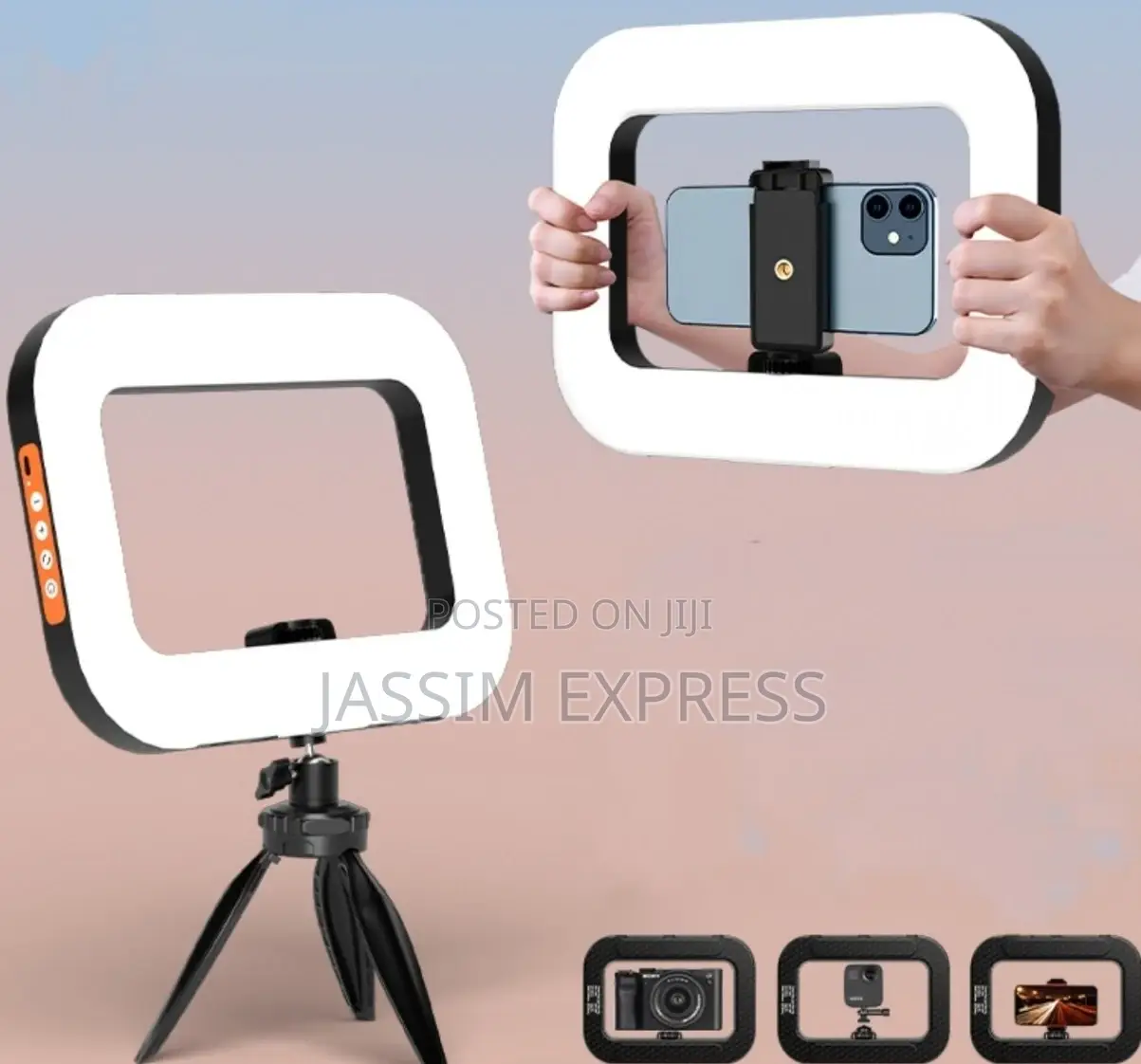 Camera Ringlight With 2 Meter Stand (ለስልክም የሚሆን )