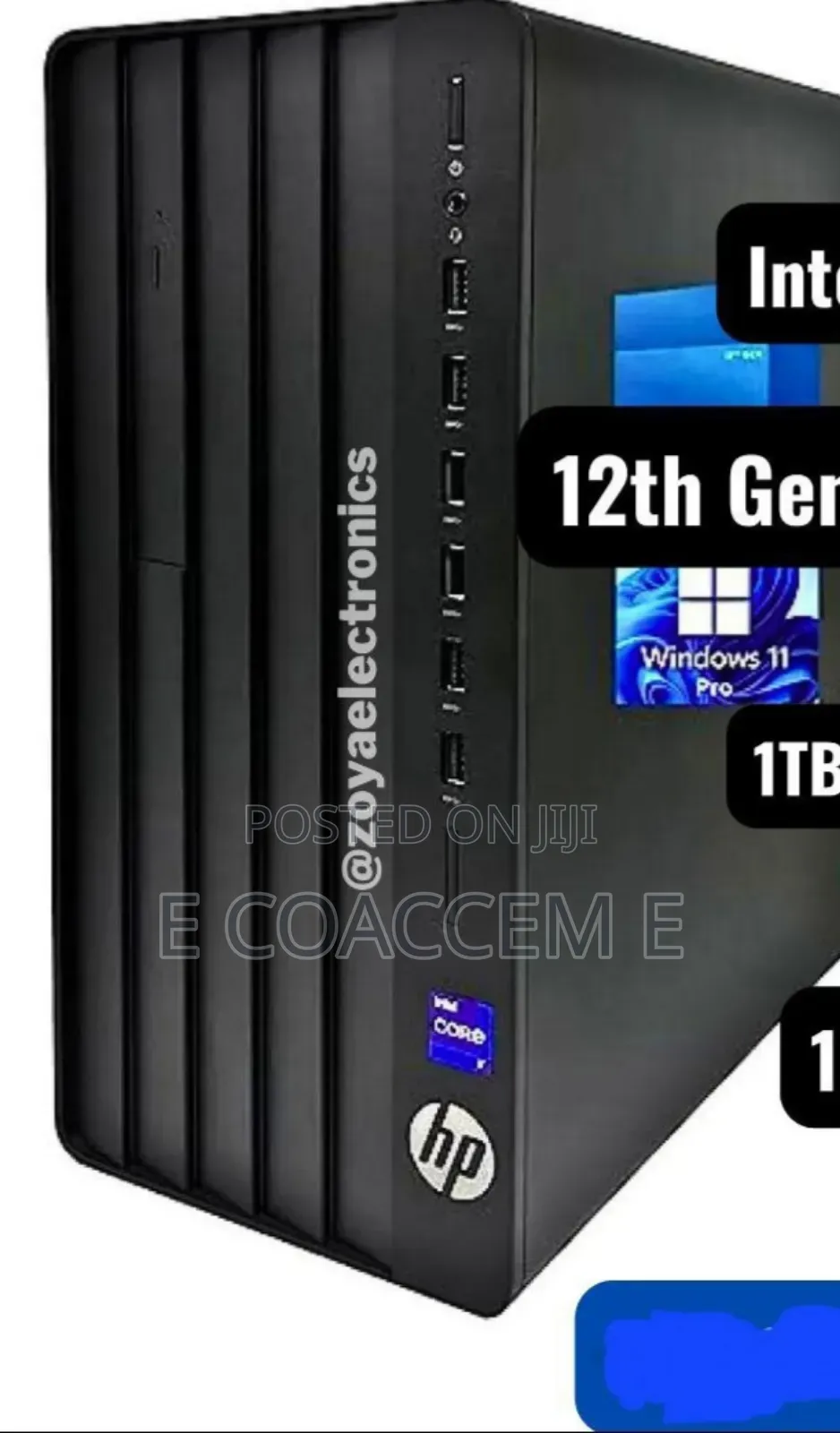 New Desktop Computer HP 16GB Intel Core I7 SSD 1T