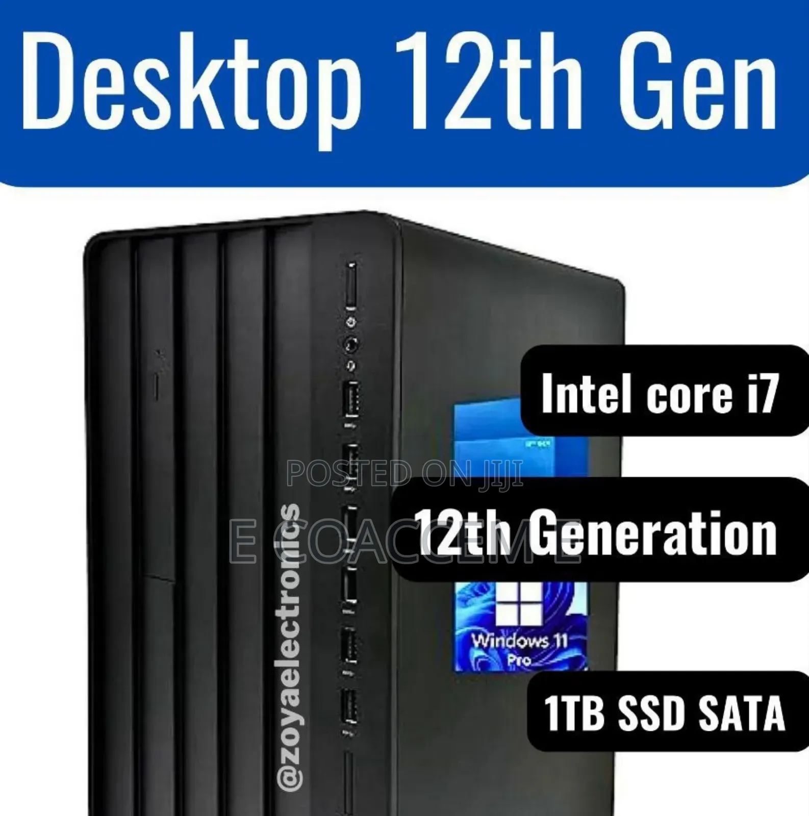 New Desktop Computer HP 16GB Intel Core I7 SSD 1T