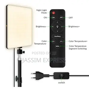 Photo - High End Studio Camera Light With 2.1 Meter Stand