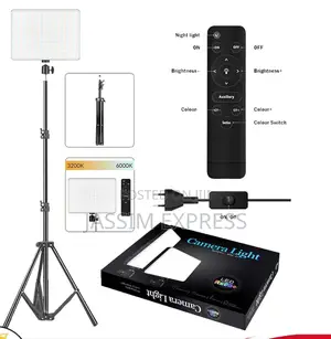 High End Studio Camera Light With 2.1 Meter Stand