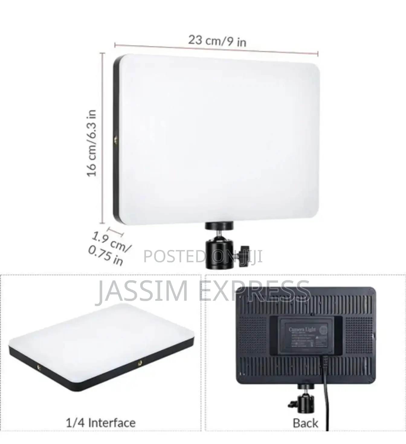 High End Studio Camera Light With 2.1 Meter Stand