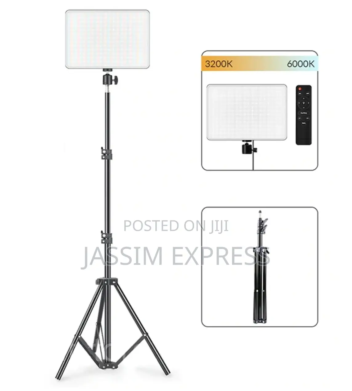 High End Studio Camera Light With 2.1 Meter Stand