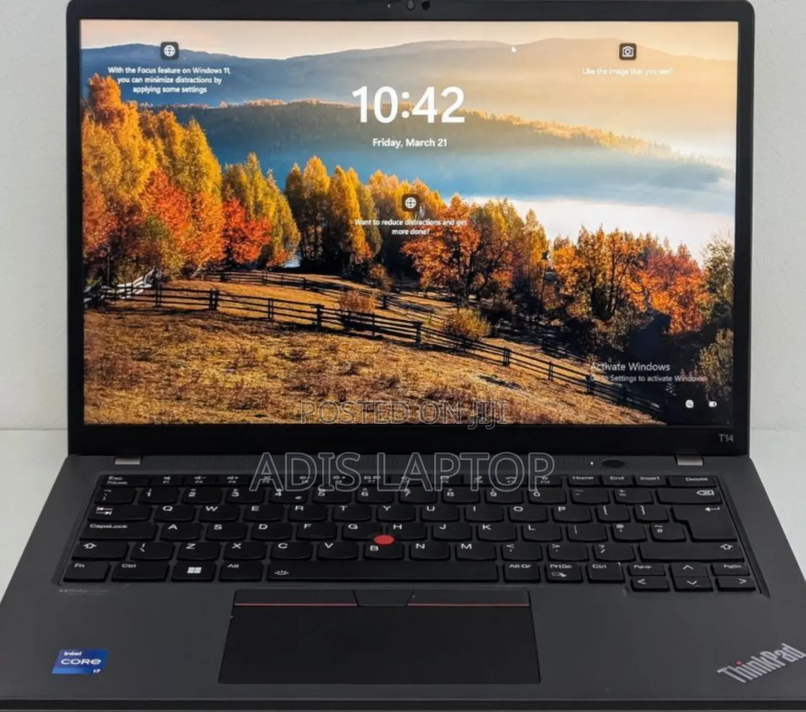 New Laptop Lenovo ThinkPad T14 G3 16GB Intel Core I7 SSD 512GB