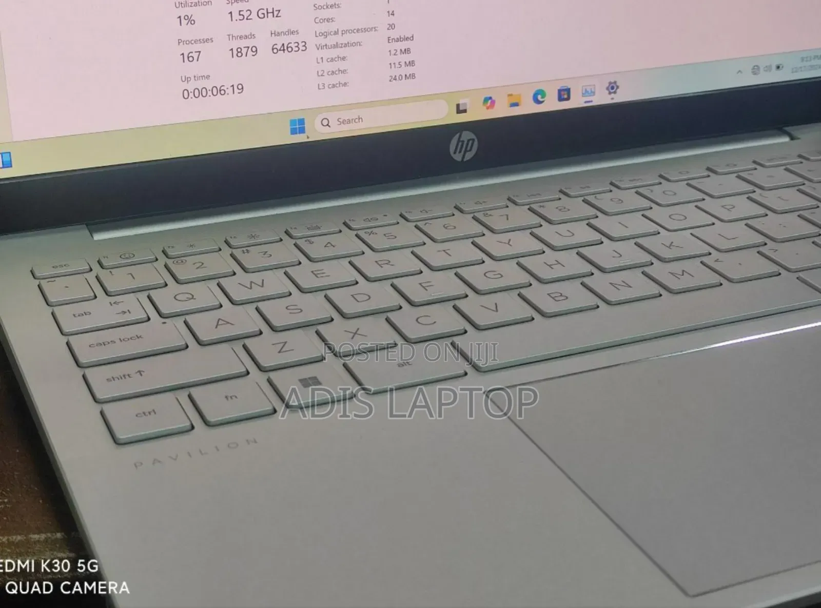 New Laptop HP Pavilion 15 16GB Intel Core I7 SSD 512GB