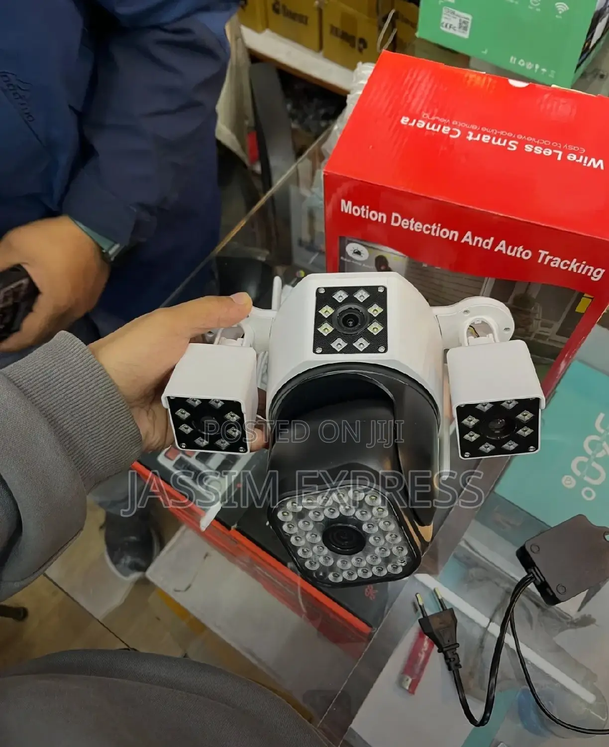 Cool Vision Dual Lenses V380 Pro 10 Mp *3 Hd Wifi 3 Camera