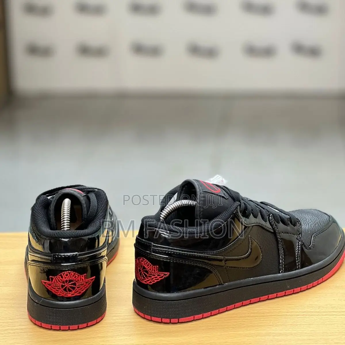 Jordan 1 Low Black X Red Master Quality