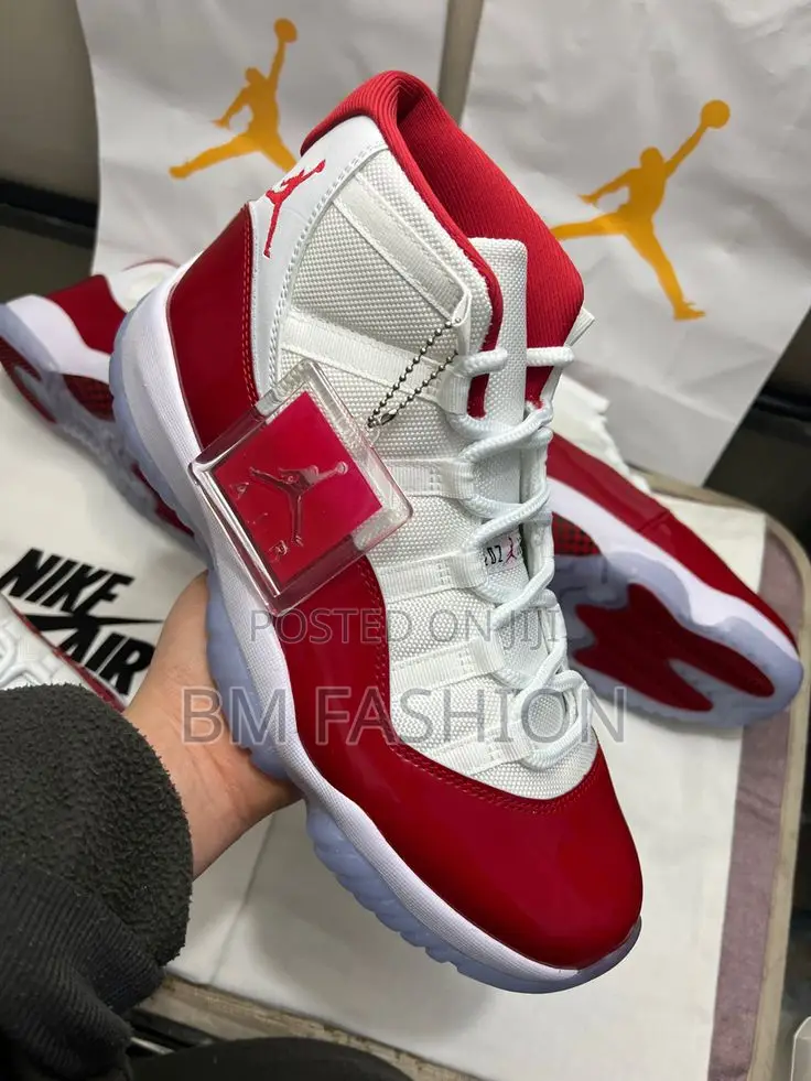 Master Quality Jordan 11 White Red