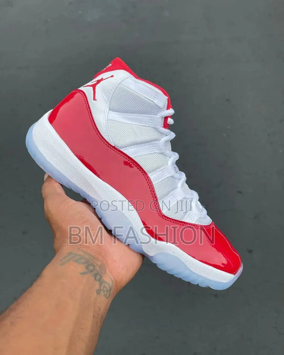 Master Quality Jordan 11 White Red