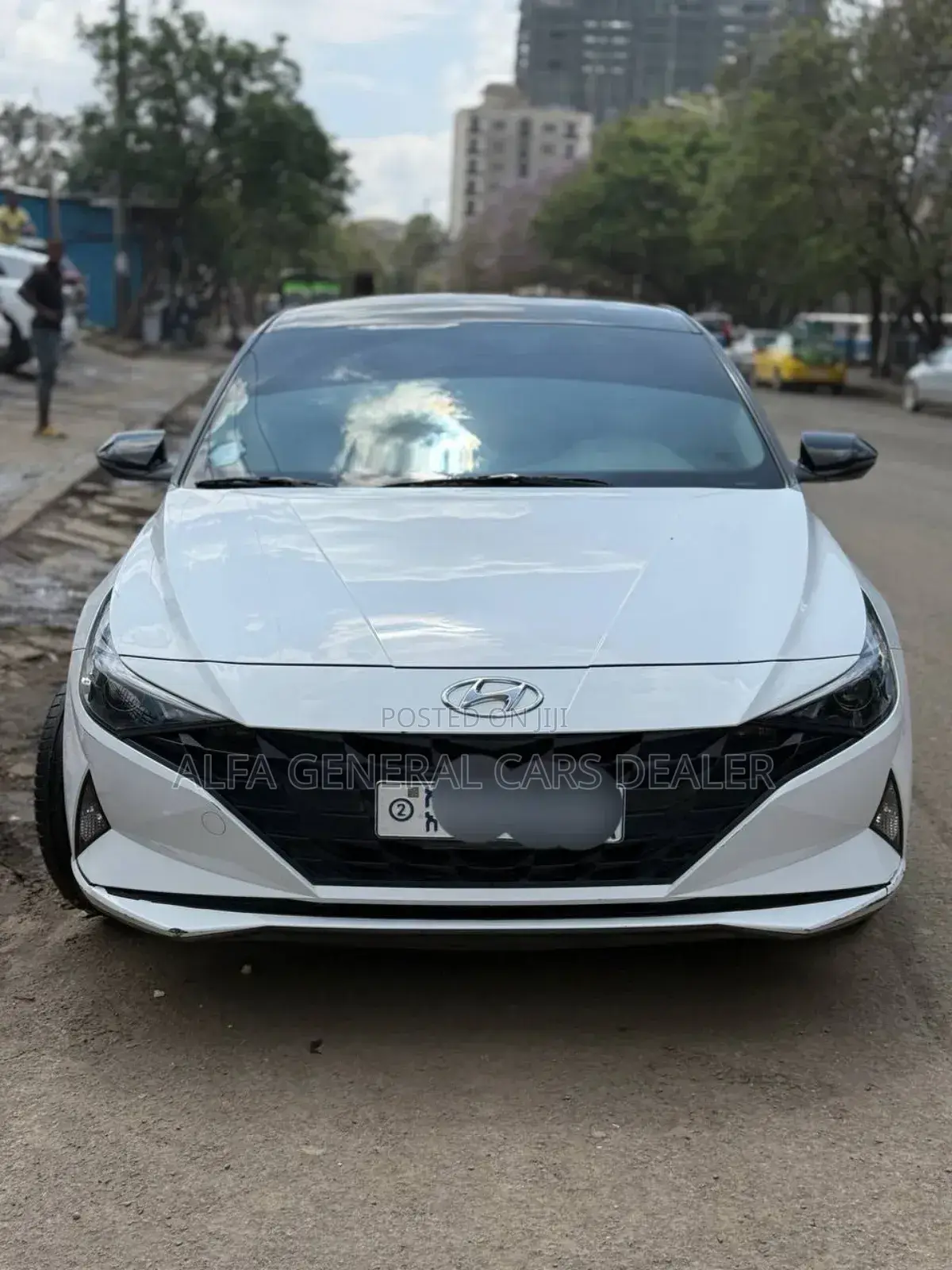 Hyundai Elantra 2021 White