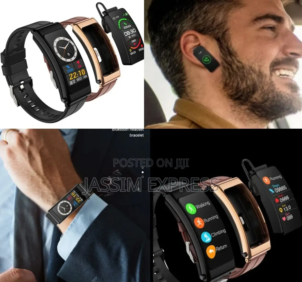 Original Smart Watch With Earbuds (Long Days Battery Life)