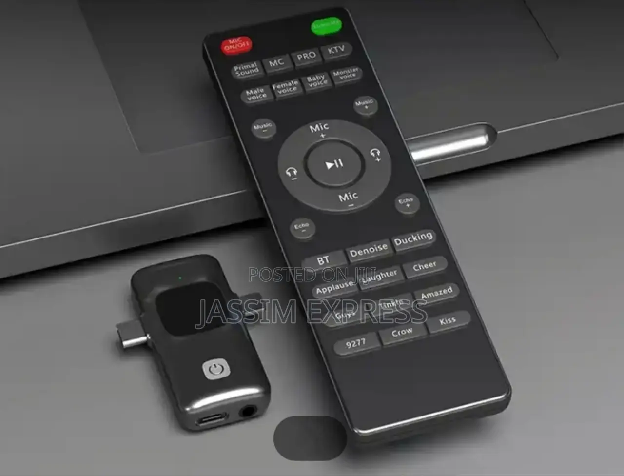 Sound Card የተገጠመለት የmicrophone Headset (All in One) With Remote