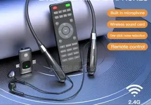 Sound Card የተገጠመለት የmicrophone Headset (All in One) With Remote