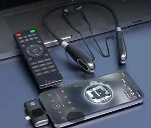 Photo - Sound Card የተገጠመለት የmicrophone Headset (All in One) With Remote