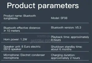 Smart Bluetooth Glass Uv Protection Anti Blue Light