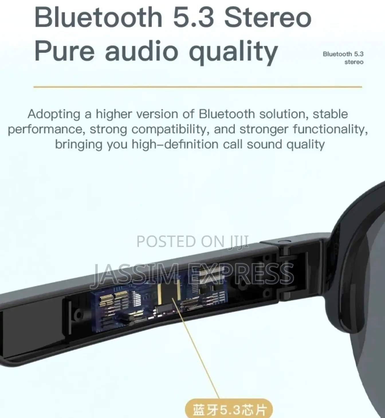 Smart Bluetooth Glass Uv Protection Anti Blue Light