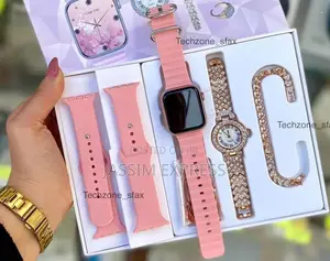Photo - Smart Watch + 5-in-1 Diamond Jewellery Combo!