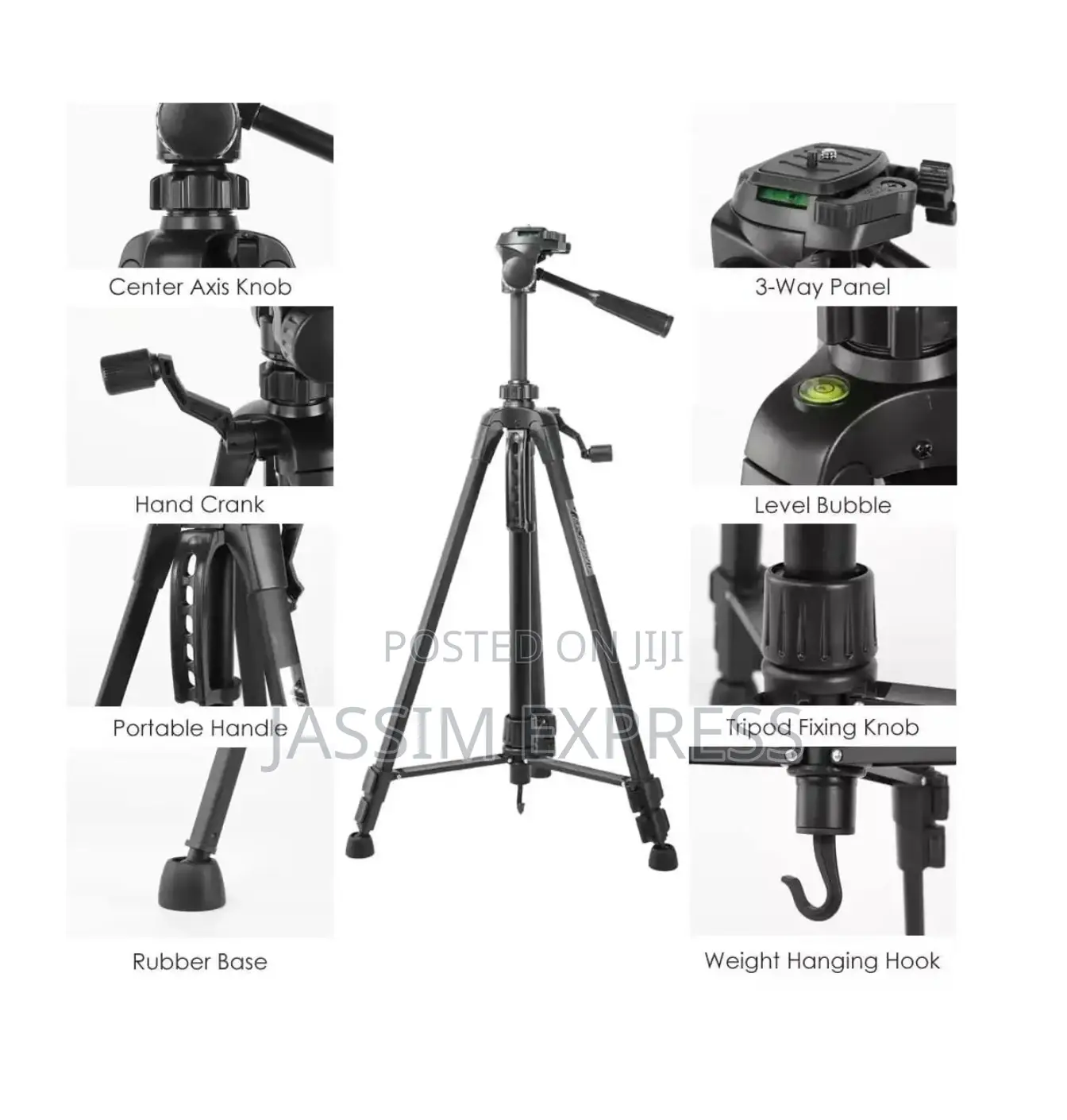Universal Lightweight Tripod for Phones, Gopro, Cameras