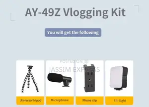 Octupus Ay-49z Vlogging Kit Flexible for Phone Camera Tripod