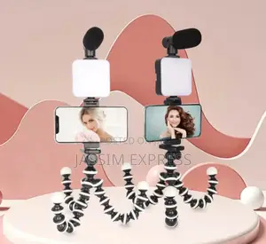 Octupus Ay-49z Vlogging Kit Flexible for Phone Camera Tripod