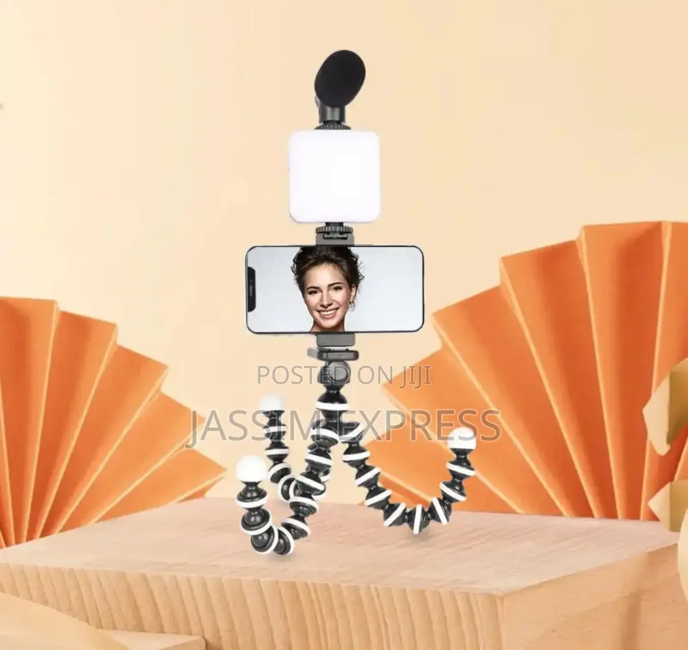 Octupus Ay-49z Vlogging Kit Flexible for Phone Camera Tripod