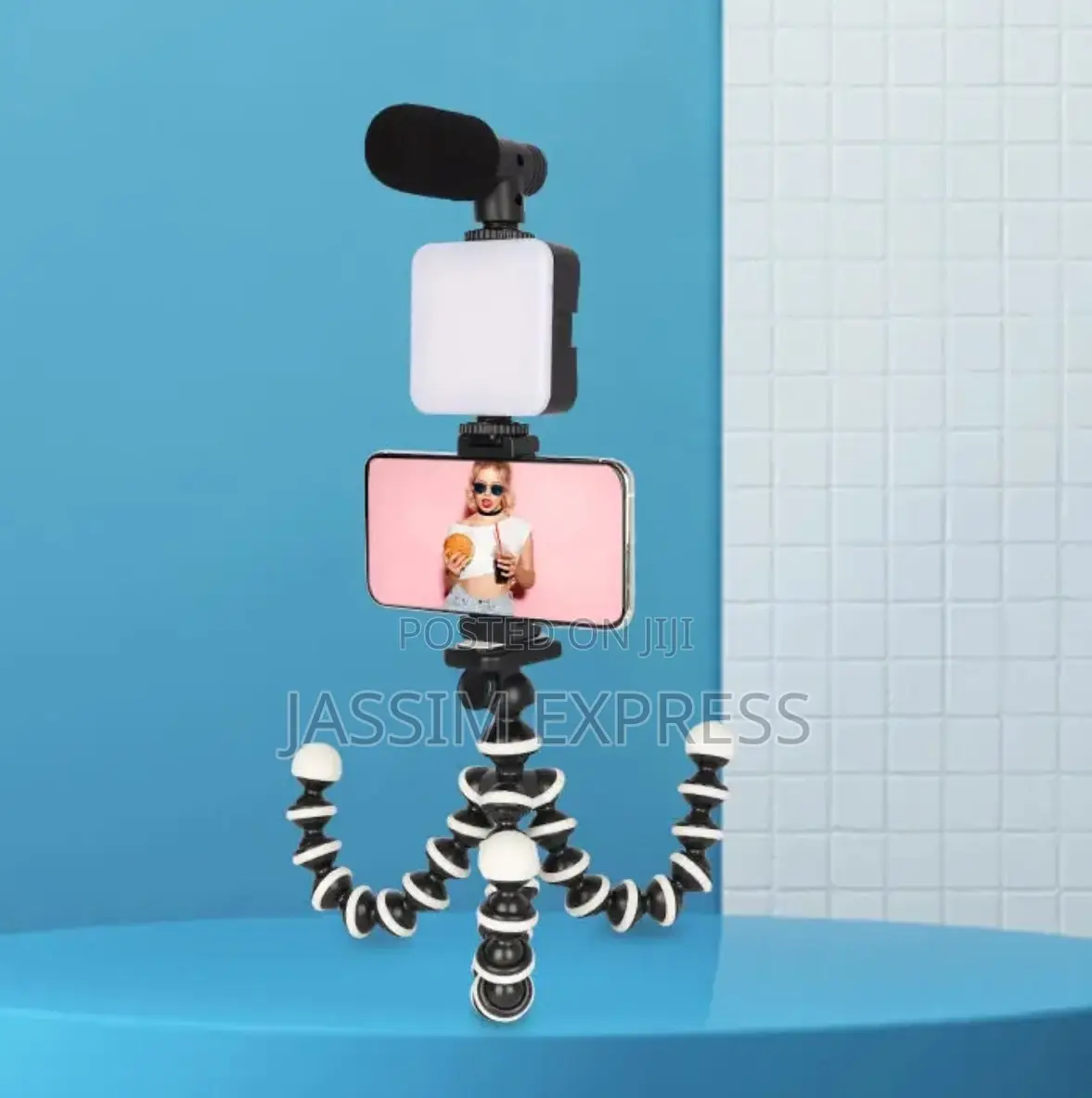 Octupus Ay-49z Vlogging Kit Flexible for Phone Camera Tripod