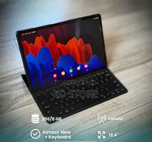 New Samsung Galaxy Tab S7+ 256 GB Black