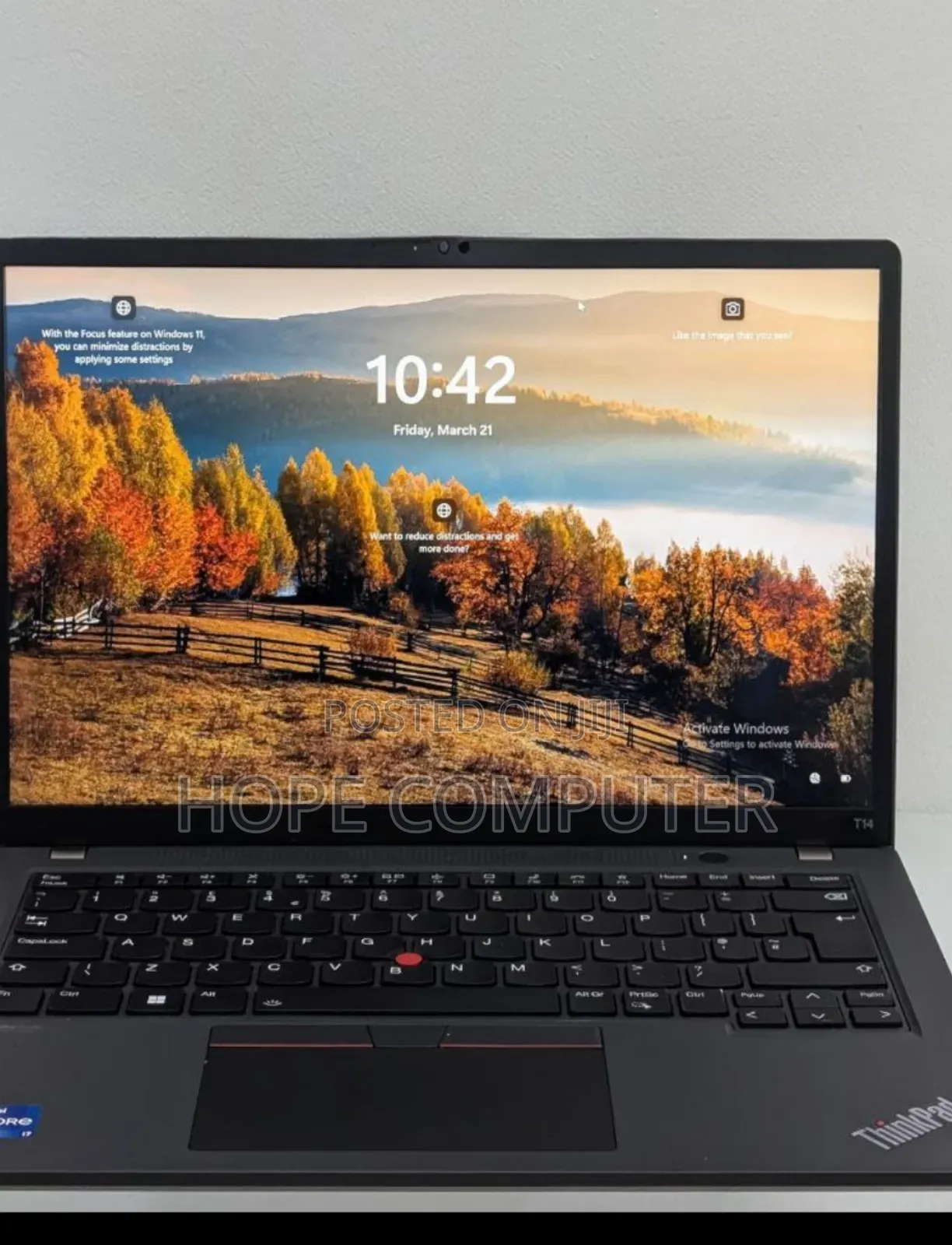 New Laptop Lenovo ThinkPad T14 16GB Intel Core I7 SSD 512GB